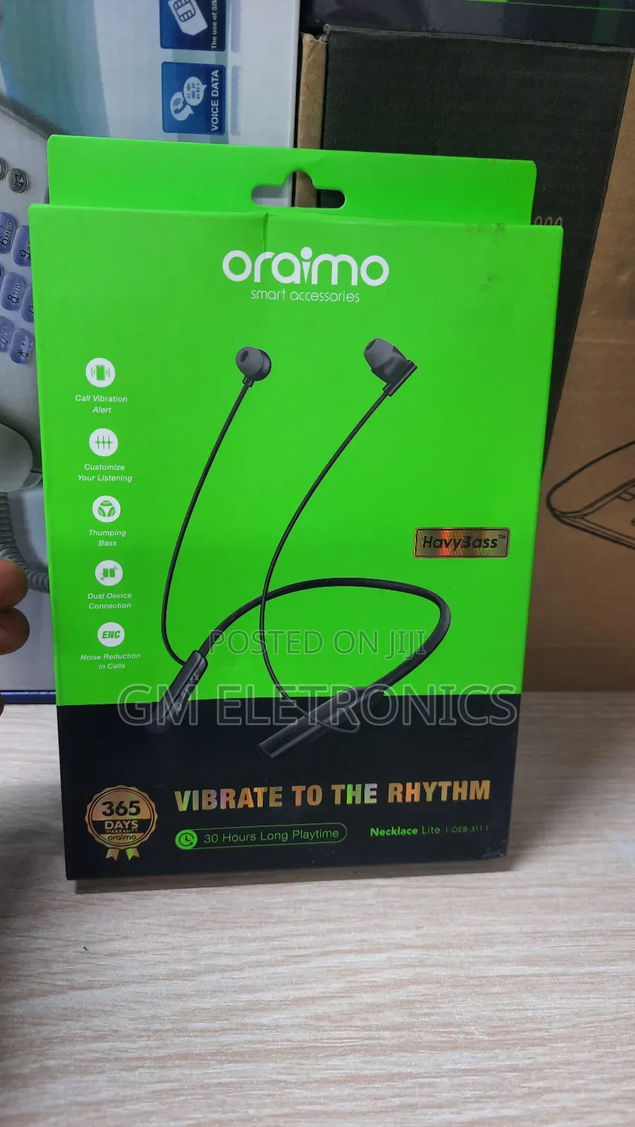 New Necklace Lite Call Vibration Earphone Different Colours
