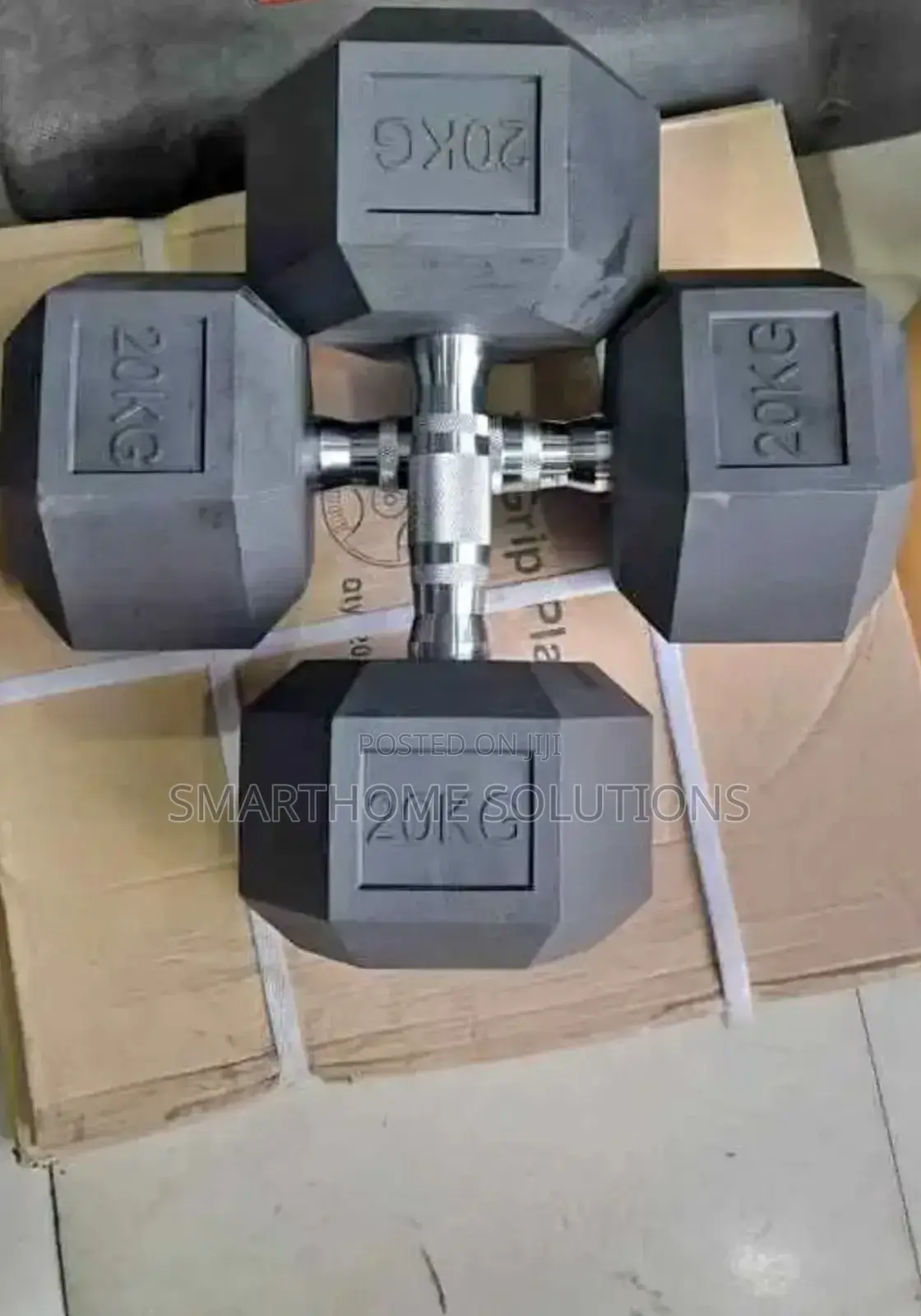 20kg Hexagonal Dumbell Pair