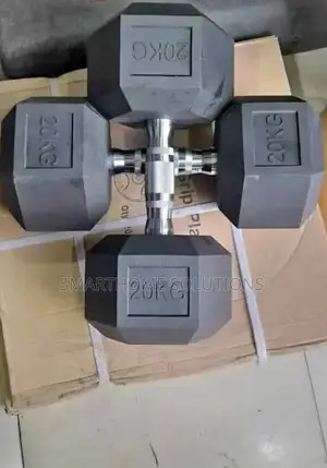 20kg Hexagonal Dumbell Pair