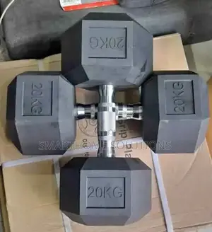 20kg Hexagon Chrome Plated Handle Dumbell