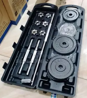 Full Set Kit 50kg Chrome Dumbells