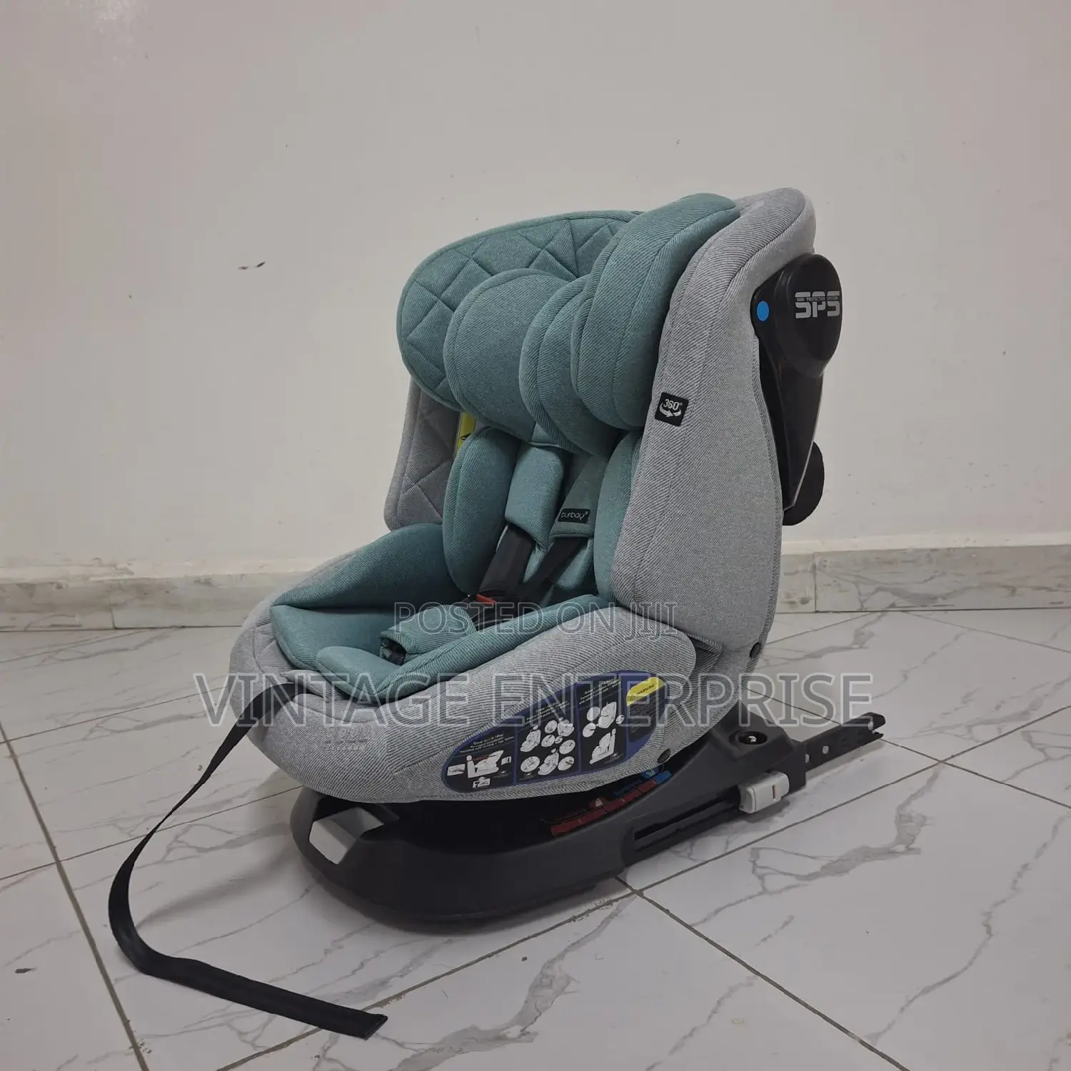 Baby Isofix and 360degree Rotation Baby Car Seat