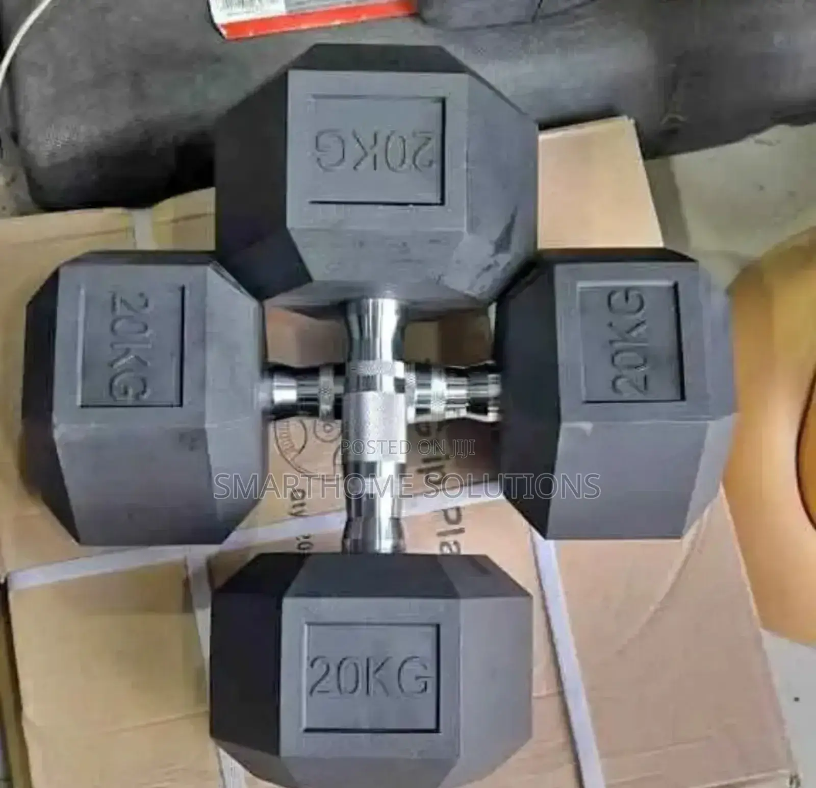 20kg Hexagon Dumbbells-Single Hand
