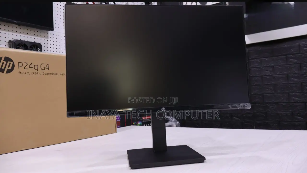 Hp P24q G4 Height/Tilt/Swivel/Pivot Adjustable Monitor,