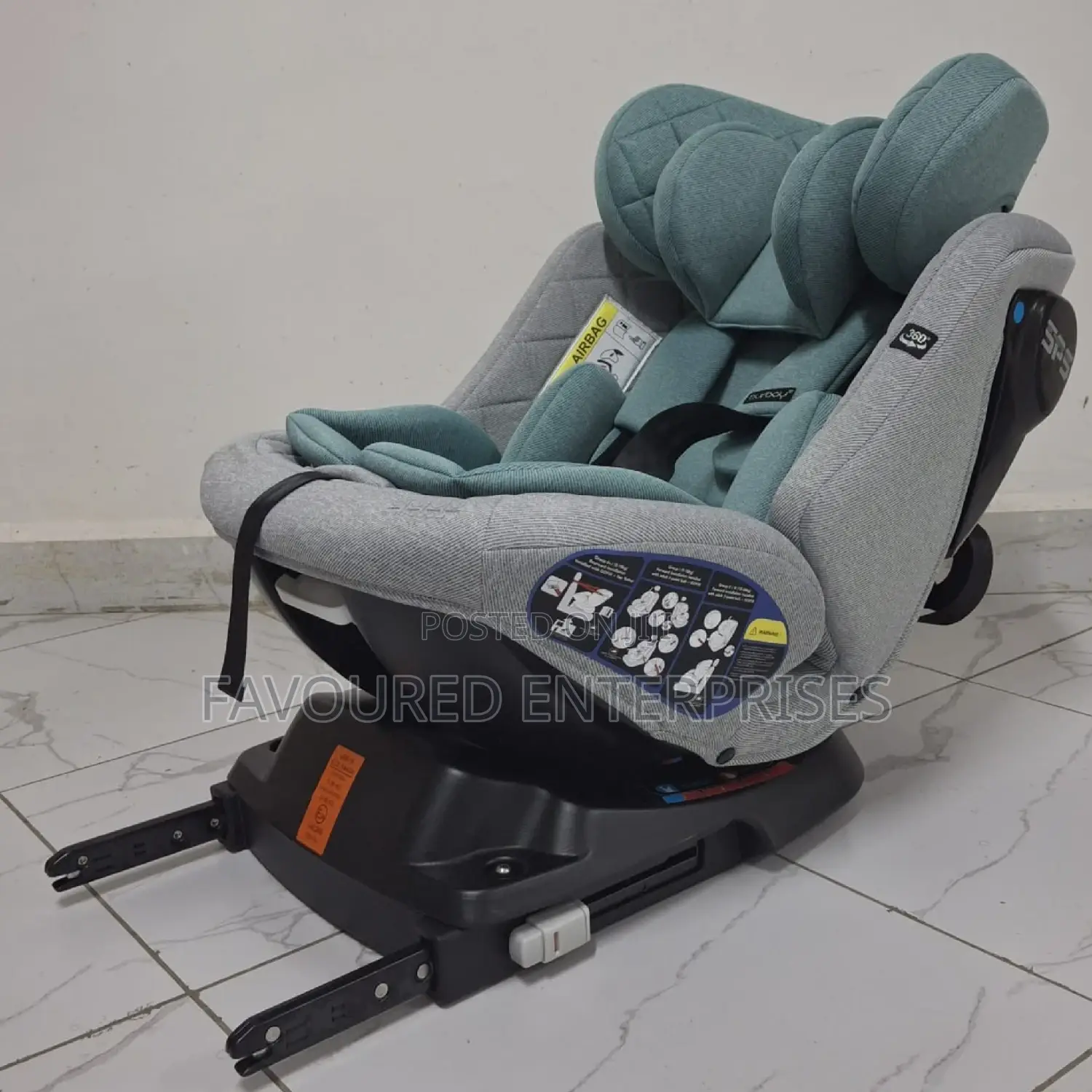 Isofix Baby Car Seats 360°