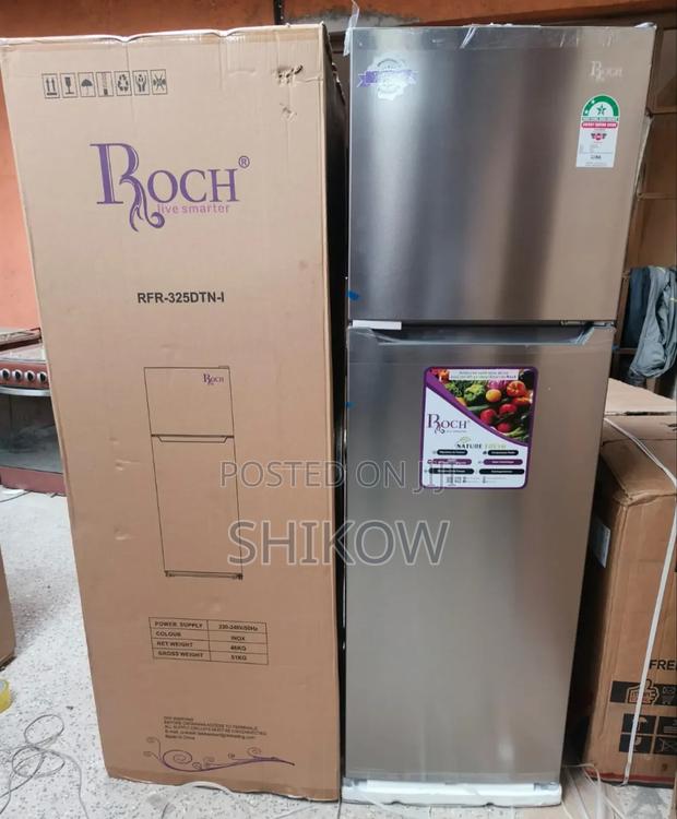 Litres Roch RFR-325-Dt-I No Frost Double Door Refrigerator