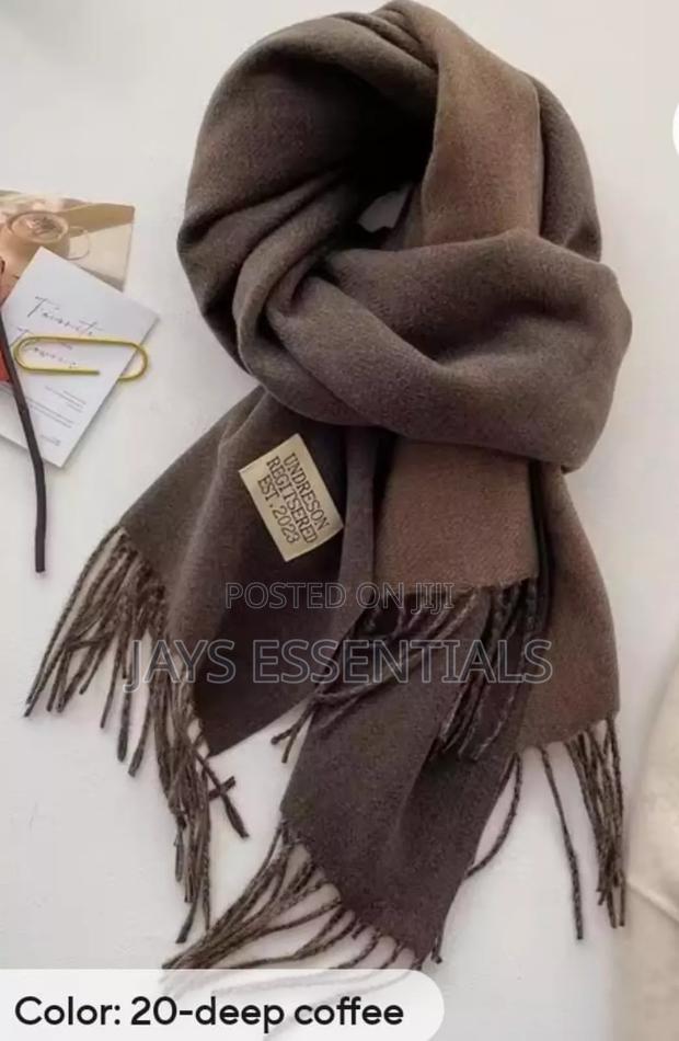 Double Sided, Soft and Warm Cashmere Scarfs - thumbnail 10