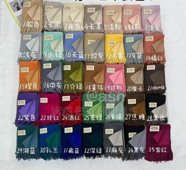 Double Sided, Soft and Warm Cashmere Scarfs - thumbnail 11