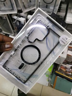 Yimili Galaxy S24 Ultra With Black Color Borders Clear Case - thumbnail 2