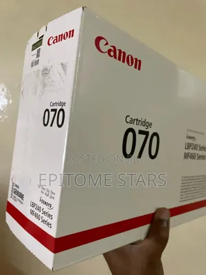 Brilliant Canon 070 Toner Cartridge Page Yield Above 3000