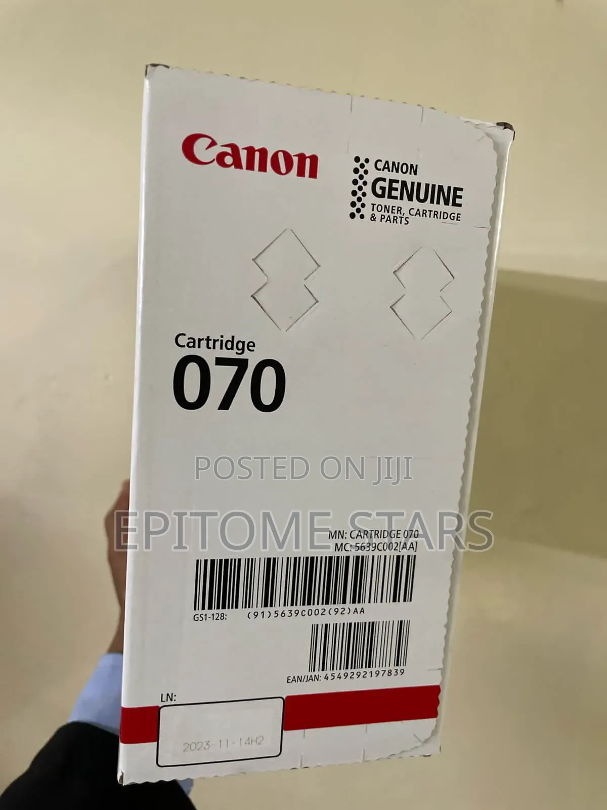 Gleaming Canon 070 Toner Cartridge ~ Page Yield Above 3000