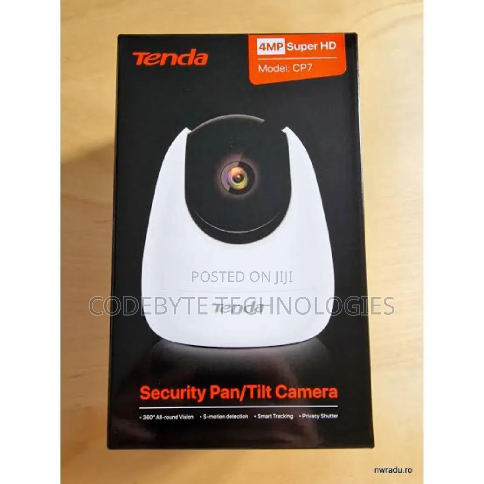 Tenda Cp7 4mp Smart Wi-Fi Camera