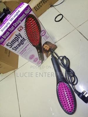 Hair Straightener Brush - main view