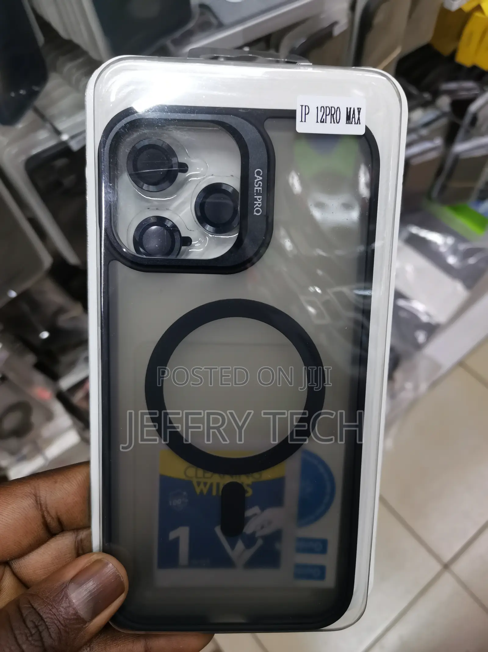 Yamili Galaxy A35 Clear Back Cover With Black Boarders