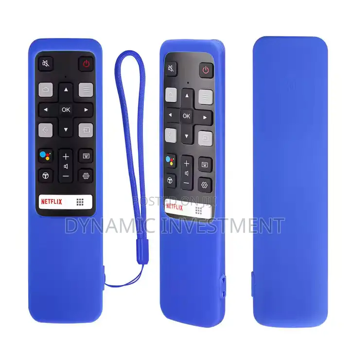 TCL Android Tv Remote Control With Silicone Case/Cover