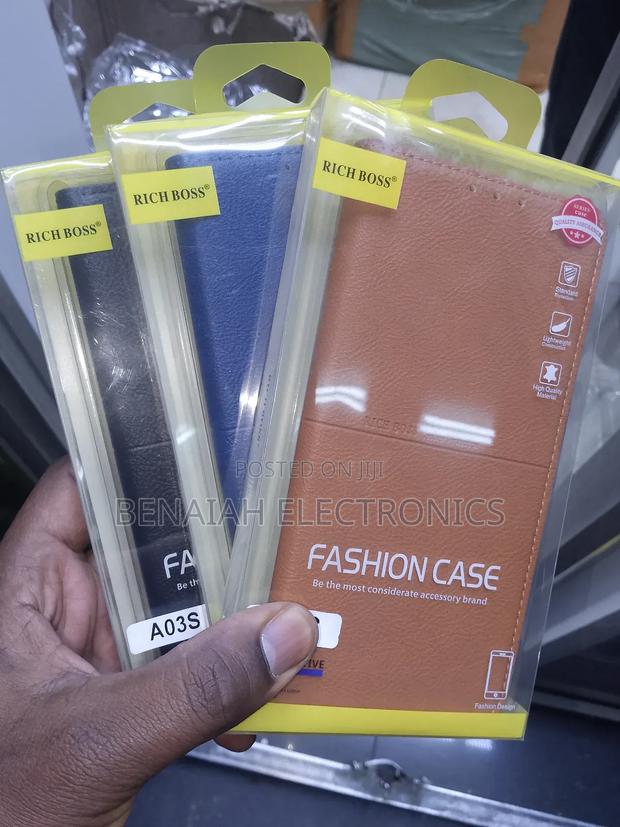 Samsung Flip Leather Covers Ao3s.All Colors