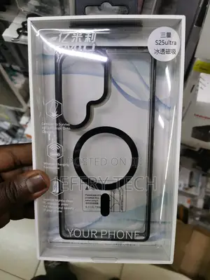 Samsung S24 Ultra 5g | Transparent (Black Border) Cover
