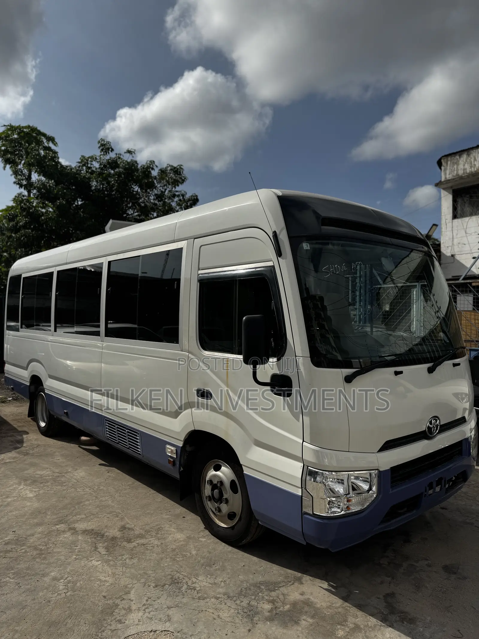 Toyota Coaster 2018 White