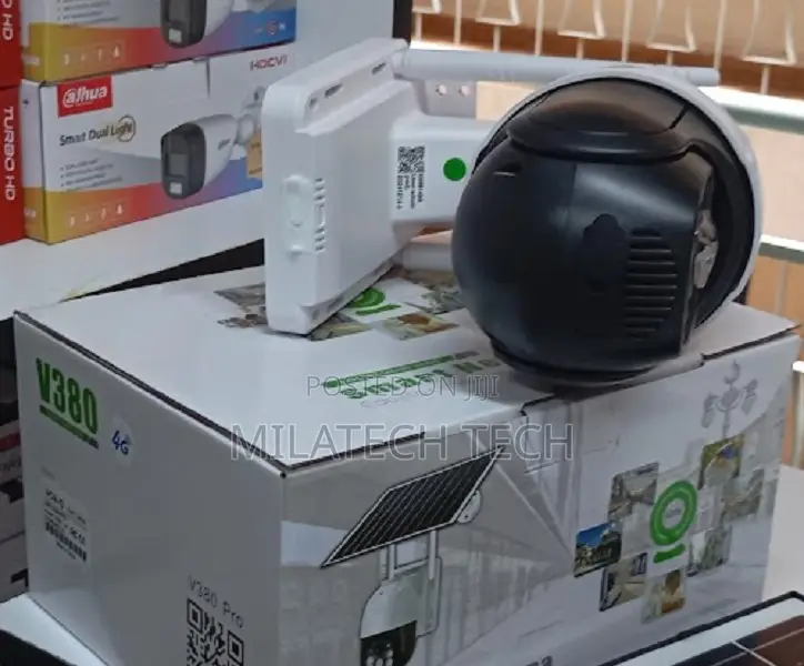 Wireless Solar PTZ Camera~V380 Ni Version
