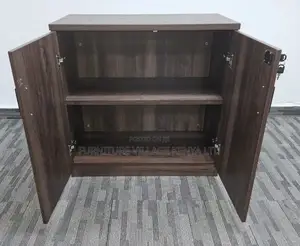 Cabinets: 2-Door Wooden Storage Office Chest