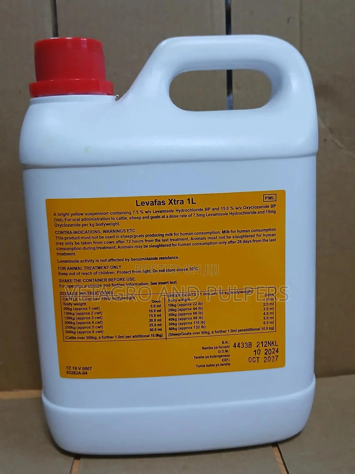Levafas X-Tra (Fluke and Worm Drench)