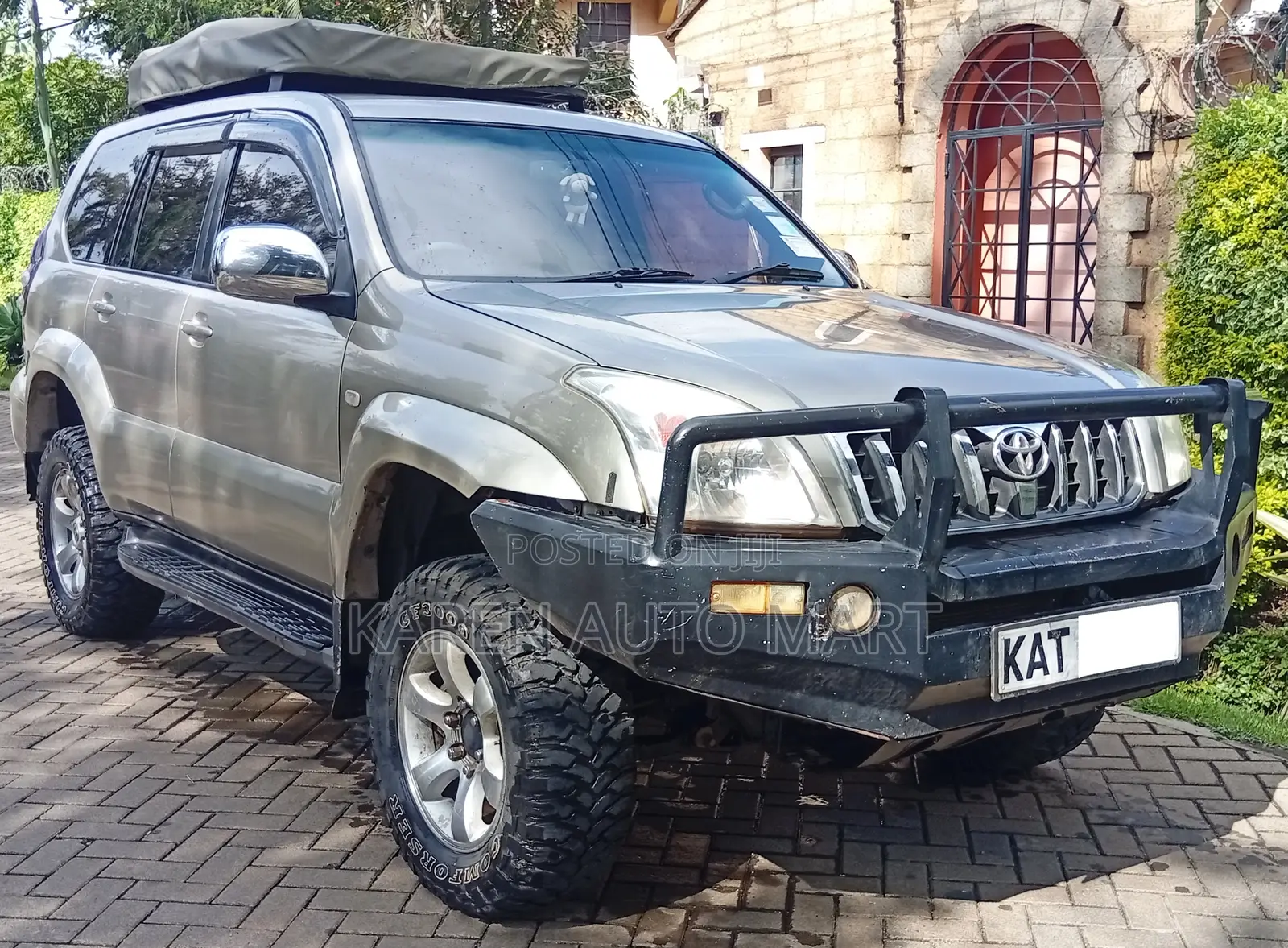 Toyota Land Cruiser Prado 2004 Gray