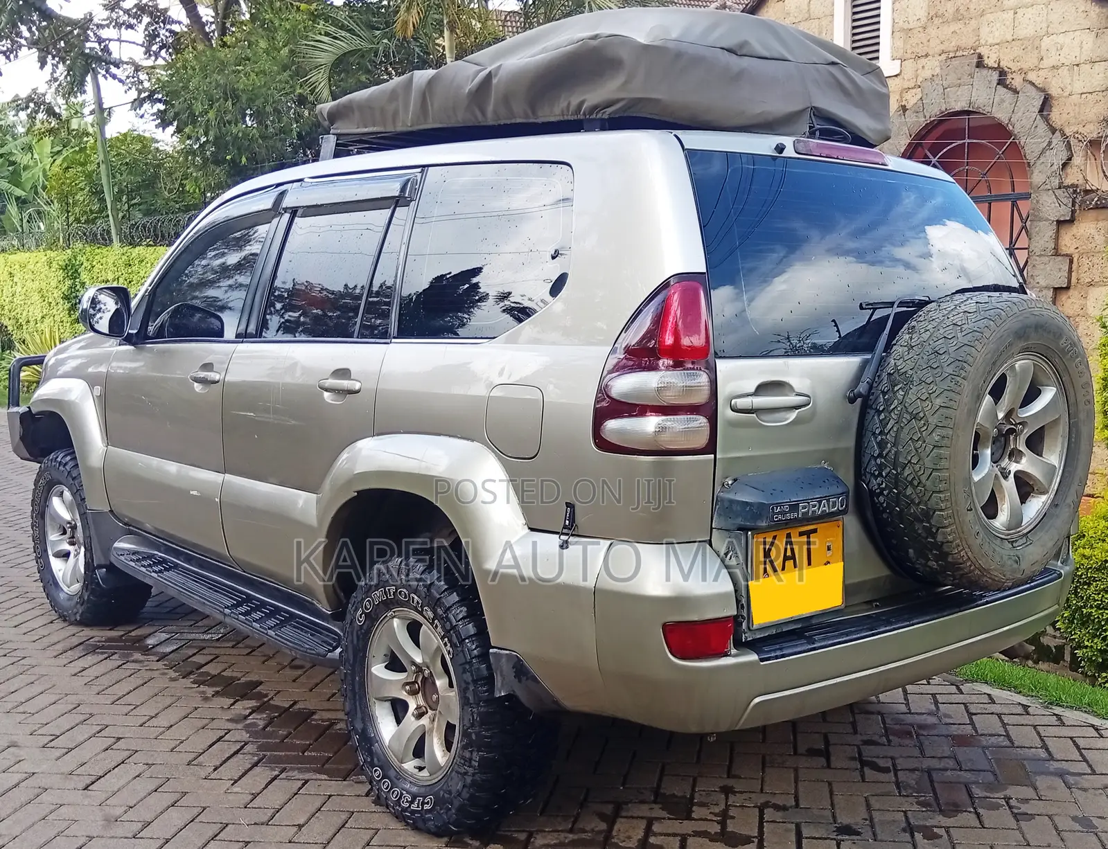 Toyota Land Cruiser Prado 2004 Gray