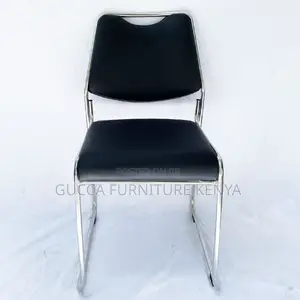 Office Chairs: Office Chrome Chair With Kneeling Legs