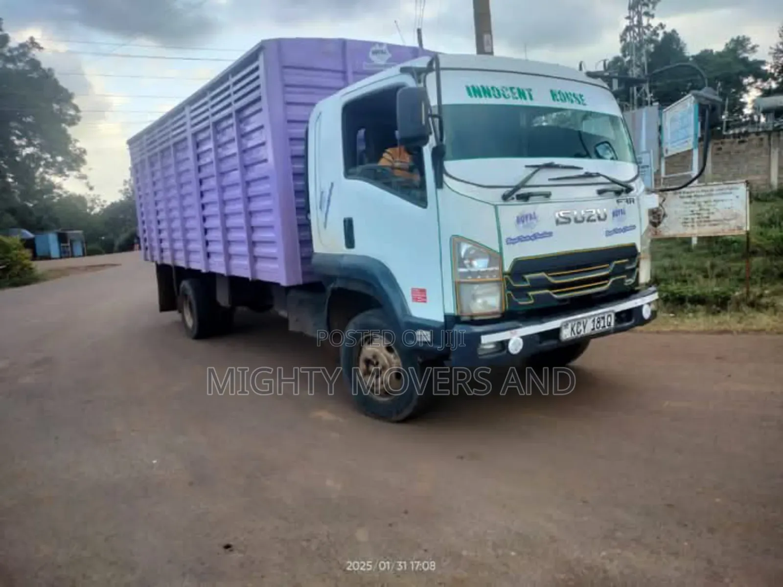 Truck Accessible. For Transportation of Goods.