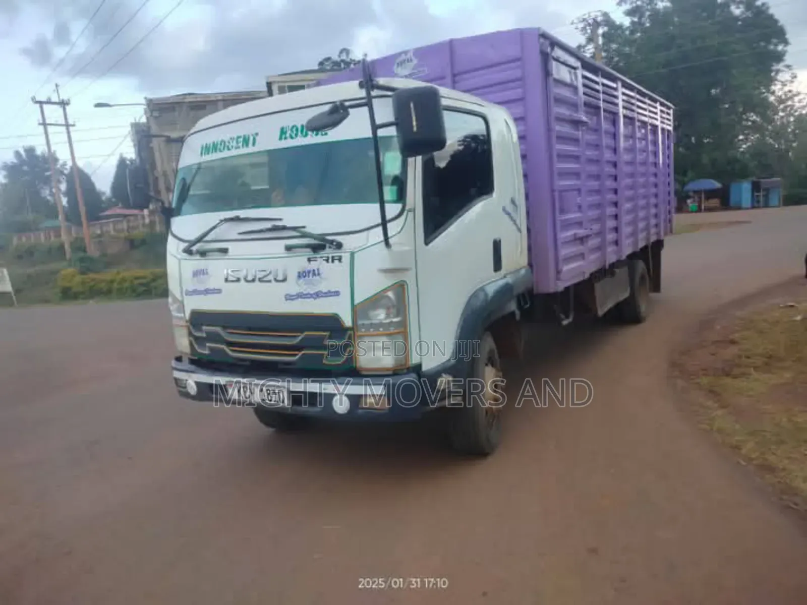 Truck Accessible. For Transportation of Goods.