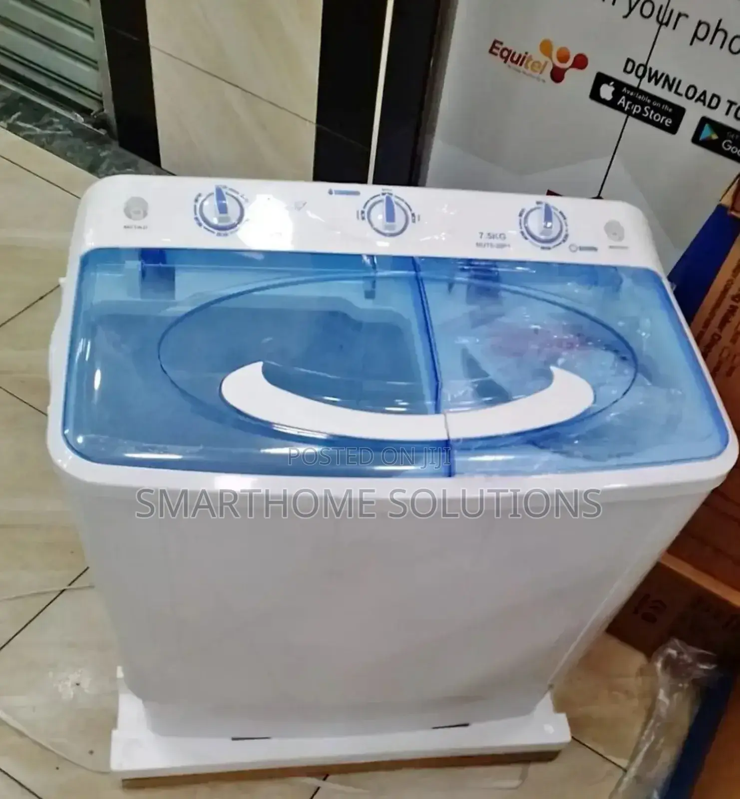 Powerful Cleaning in a Compact Size: Nunix 7.5kg