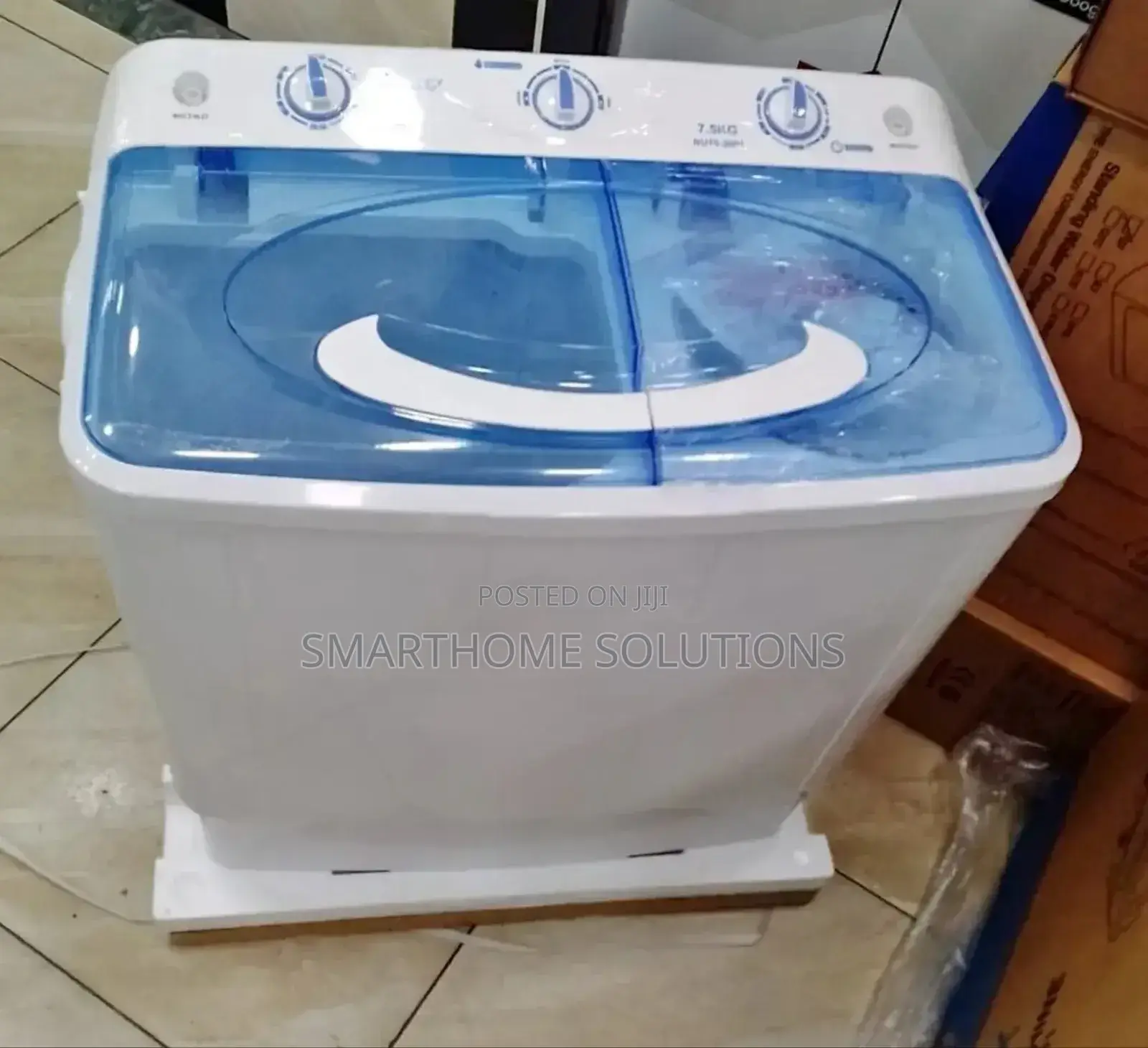 Nunix 7.5 Kg Nu75-2001 Twin Tub Washing Machine Top Loading