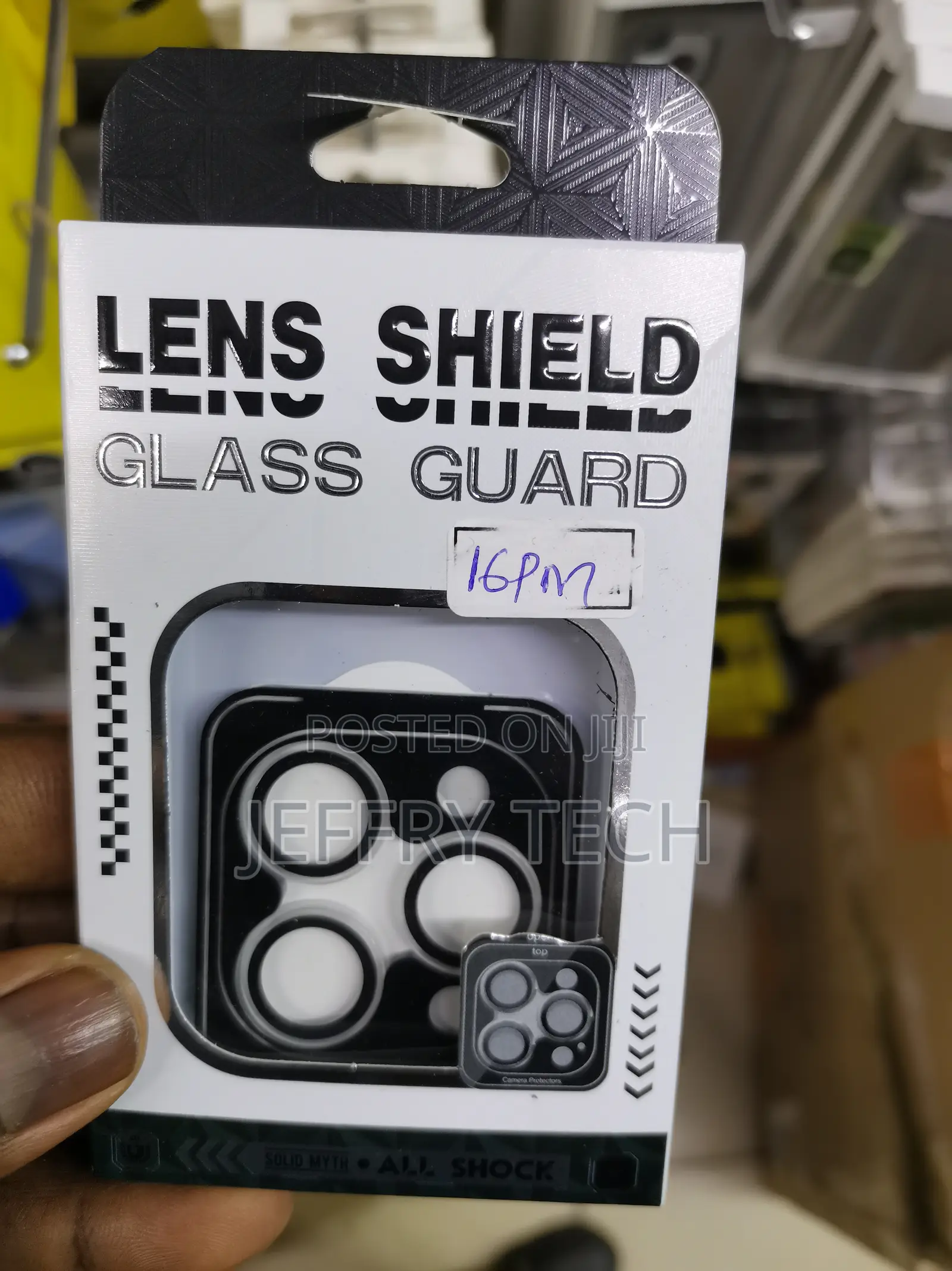 Iyanzi iPhone 16 Pro Max Camera Lens Protector Full Coverage