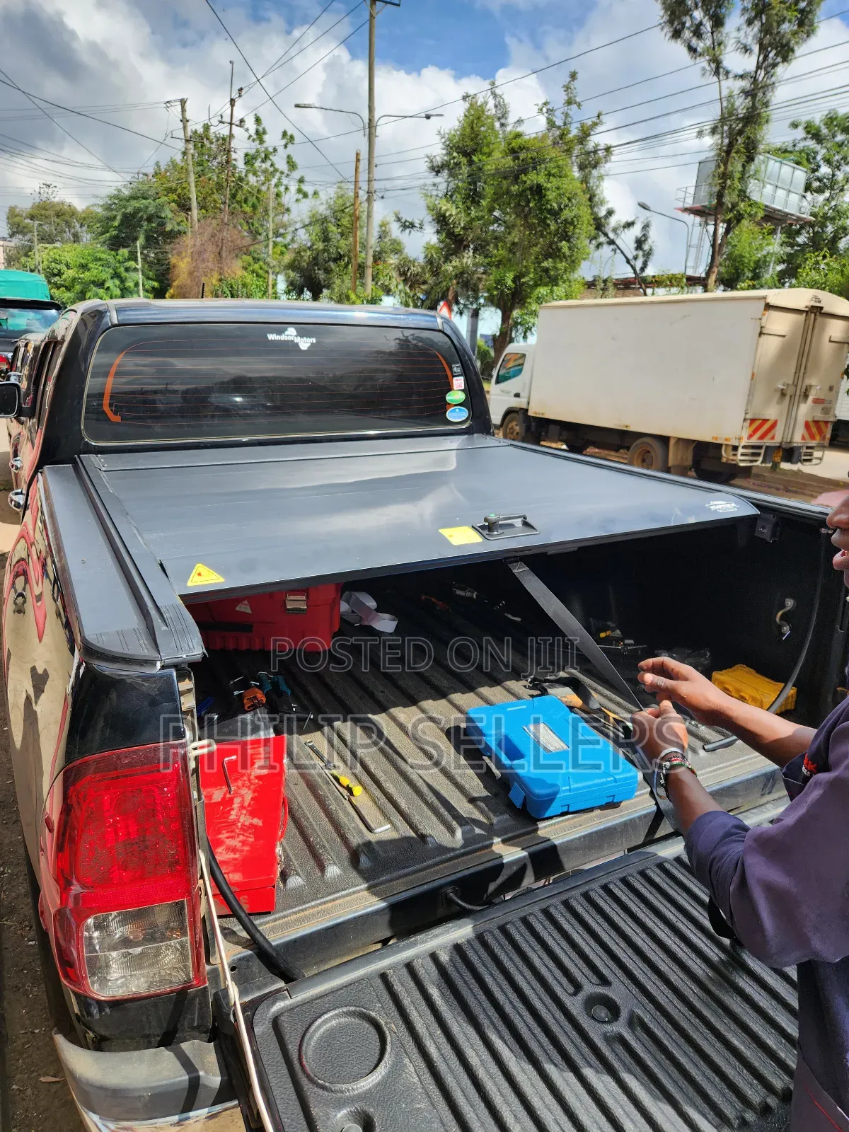 Roller Shutter Tonneau Cover for Ranger Hilux Revo