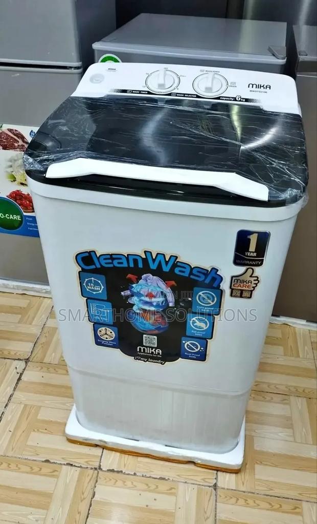 Mika 6kg Top Load Washer – Advanced Cleaning Technology - main view