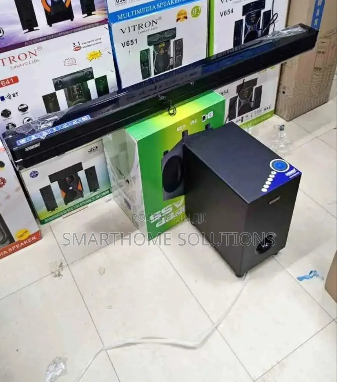 Vision Plus Sound Bar With Bluetooth Connectivity 2.1ch 130w