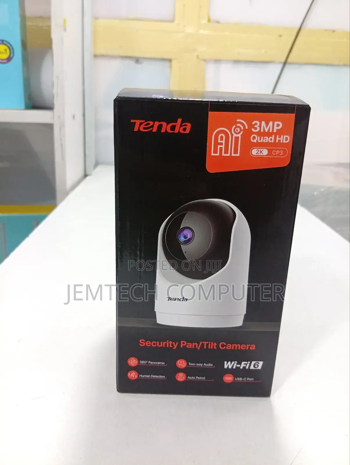 Tenda Security Pan/Tilt 1080p Hd Camera Cp3