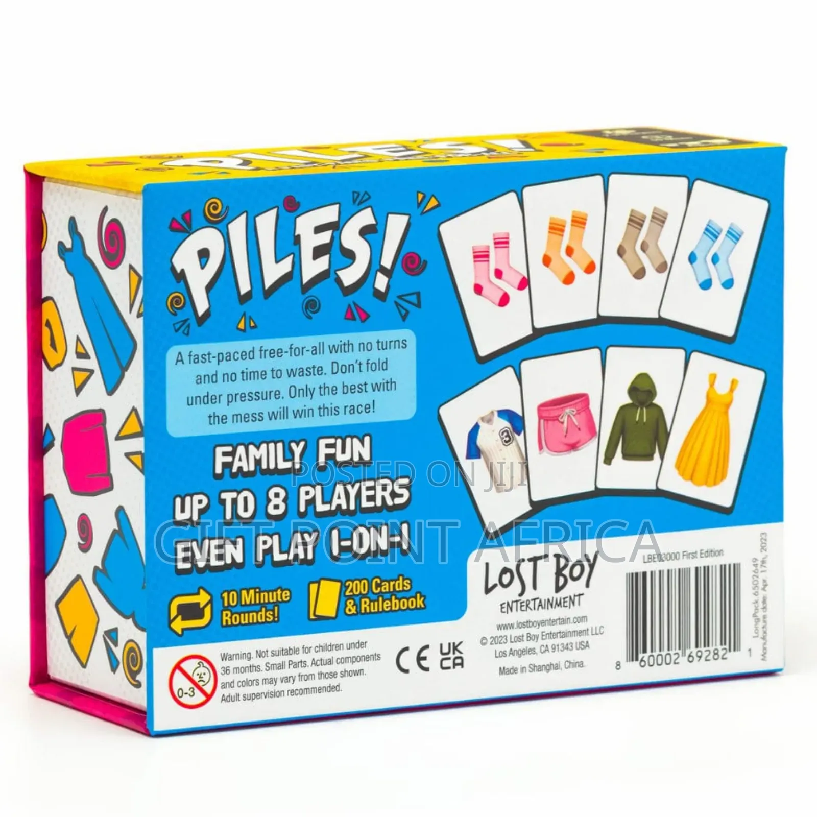 Piles Card Game for Family