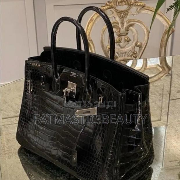 Hermes Crocodile Print Handbag - thumbnail 2