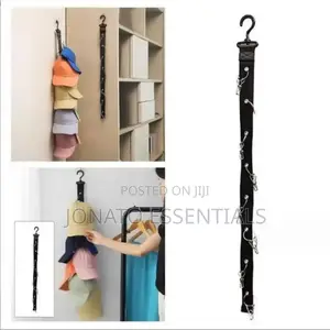 8 Clip Hats and Caps Organizer With 8 Clips