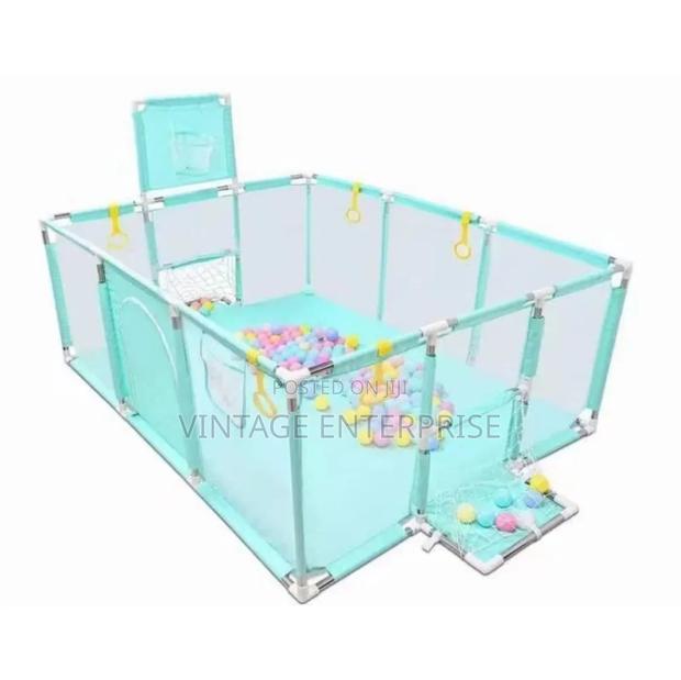 Rectangular Baby Play Fence - main view