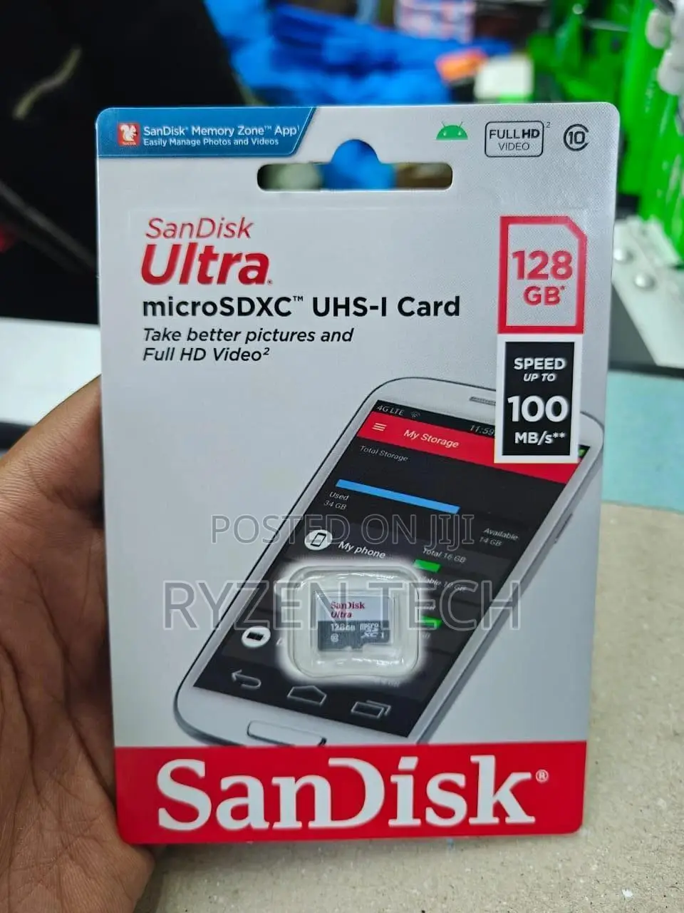 Sandisk Ultra Micro Sd Card 128gb