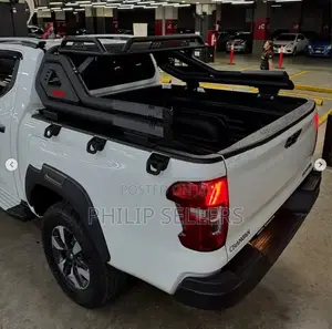 Black Stealth Rollbar With Luggage Basket.