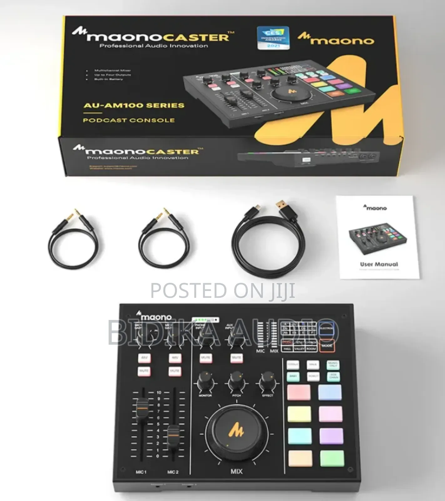 Maonocaster Am100 Production Studio Podcast Equipment Bundle