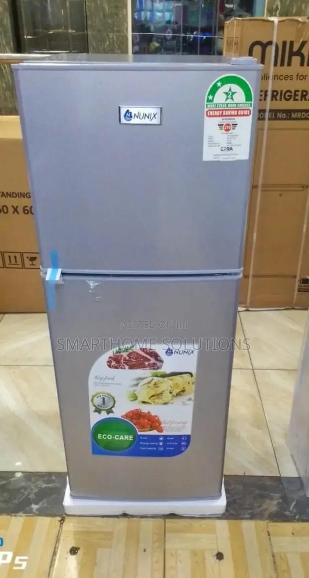 Nunix 138l Large Capacity Double Door Fridge (P600640