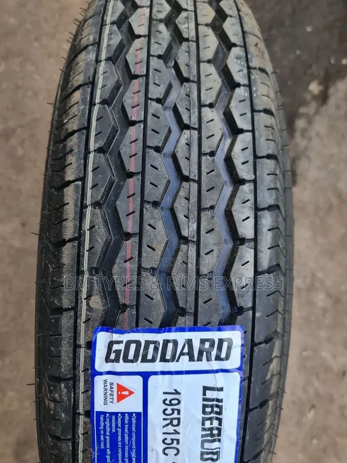 195 R15 Goddard Tyres (Commercial)