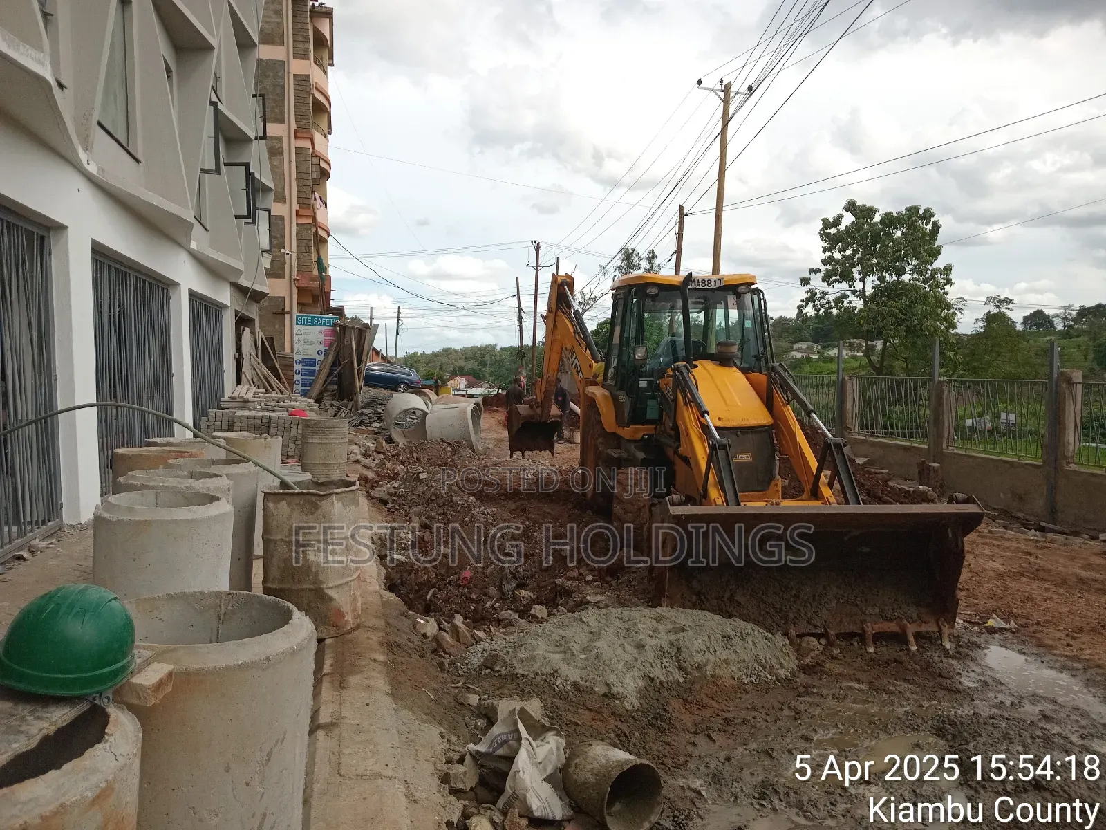 Sewer Line Laying and Connection