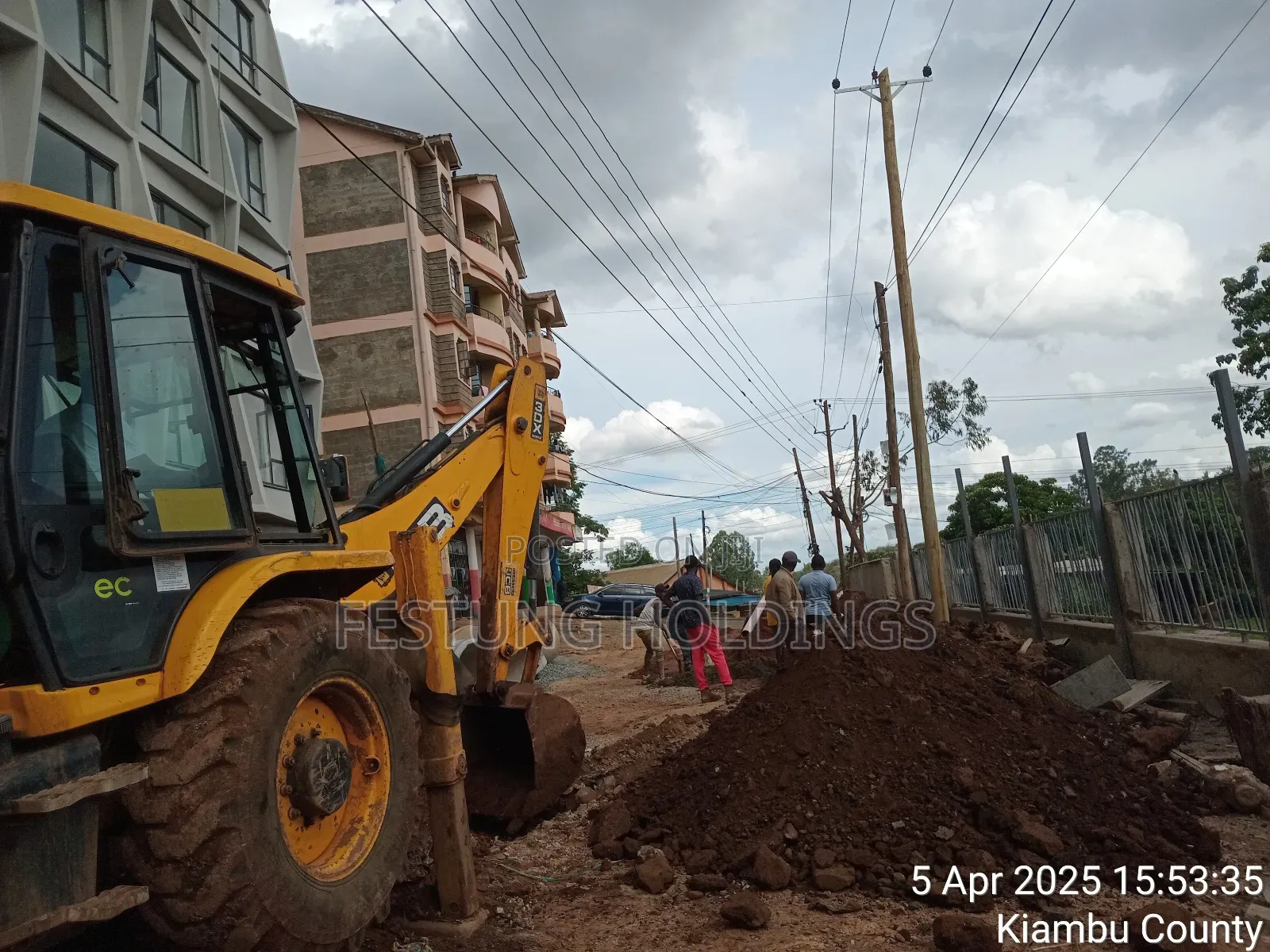 Sewer Line Laying and Connection