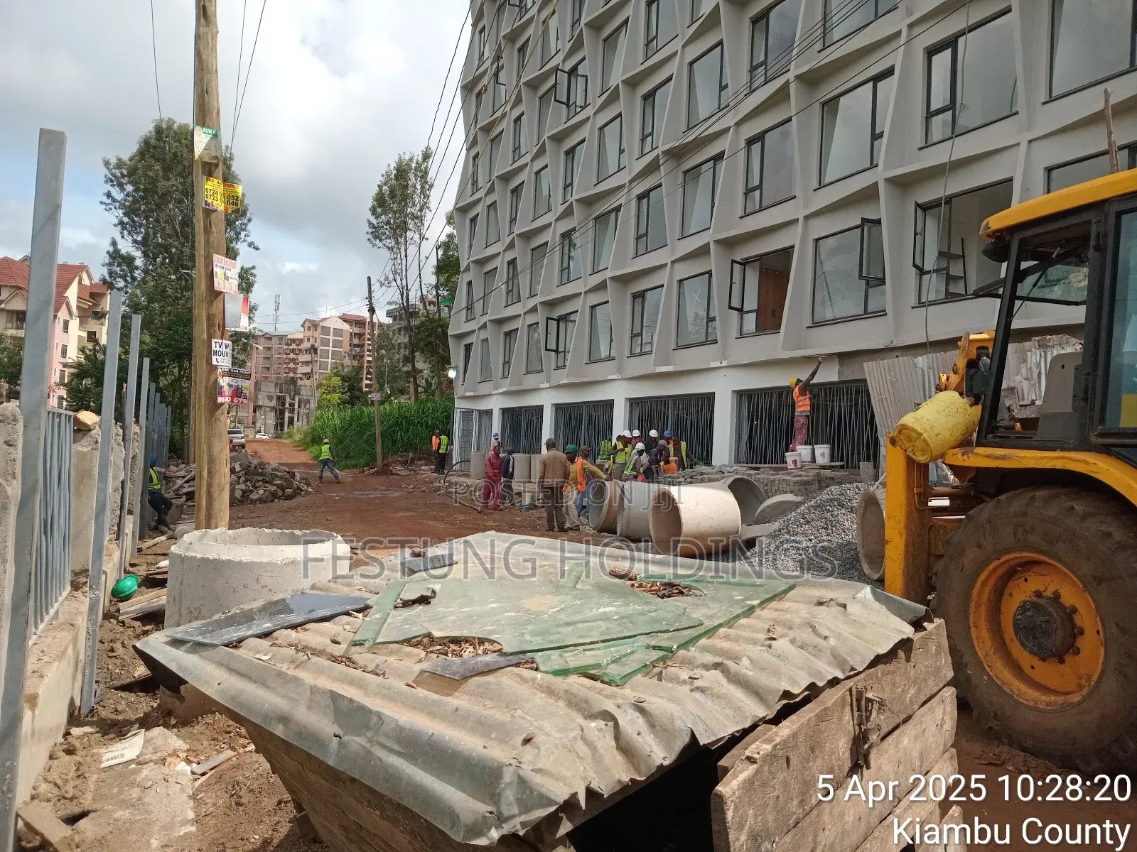 Sewer Line Laying and Connection