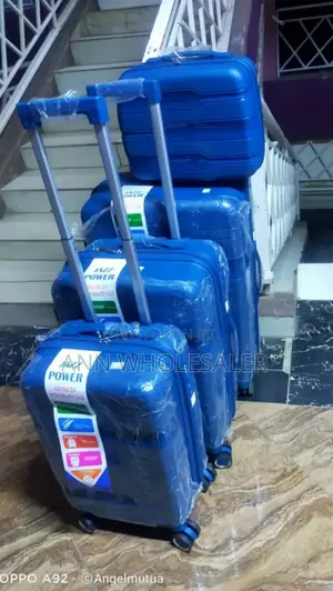 Fashion 4 in 1 Unbreakbl Laxurious Rubber Suitcase Briefcase